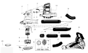 Page A Diagram and Parts List for 2580 Type 4 Weed Eater Leaf Blower / Vacuum